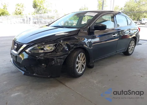 2018 Nissan Sentra Sv из США, поврежденный, VIN 3N1AB7AP6JL651658